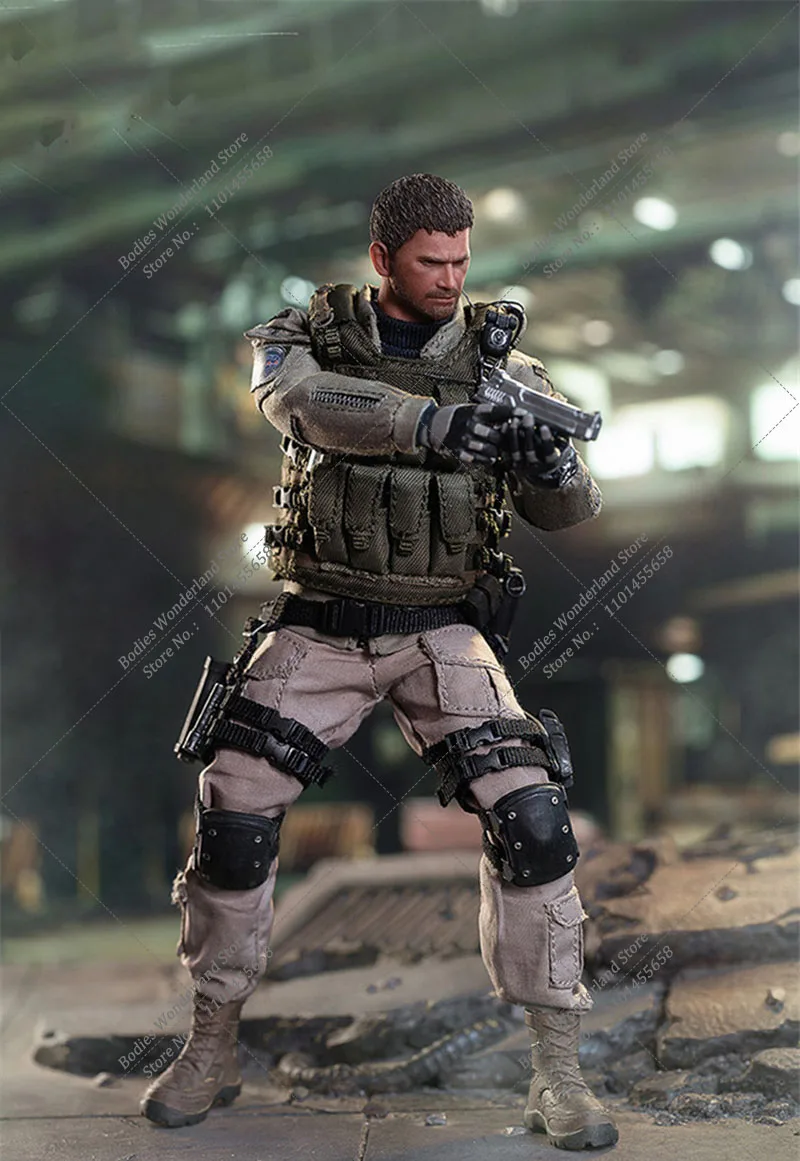 Patriot studio 1/12 skala kolekcjonerska CAPTAIN SLIVERBLADE Chris Redfield 6 Cal męski żołnierz Model postaci zabawki