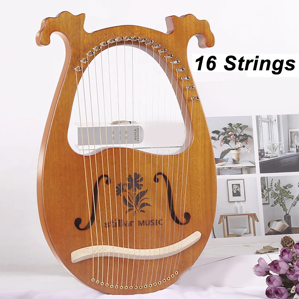 

A Traditional Instrument Reimagined Our Stylishly Designed Mahogany Lyre Offers Both Functionality and Elegance