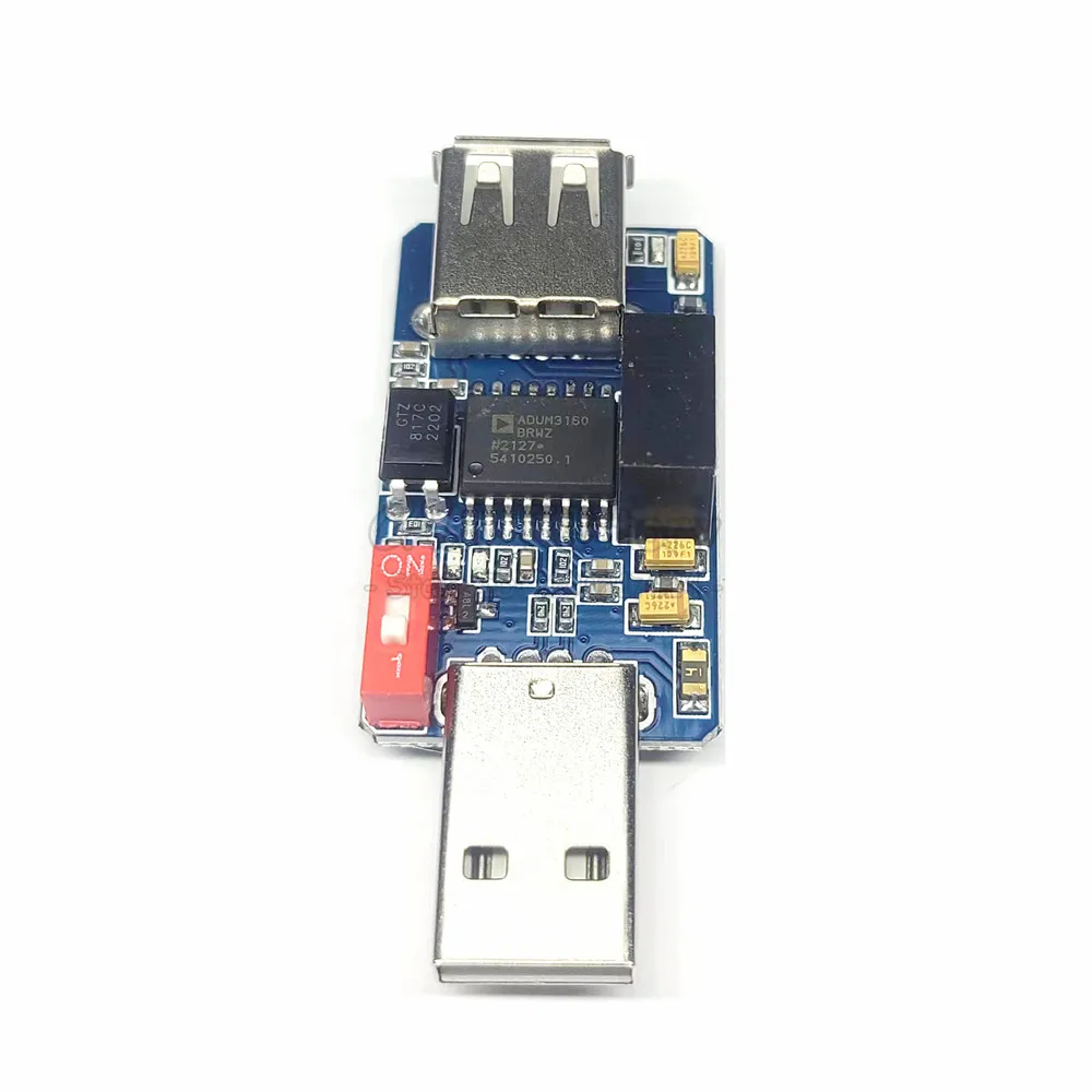 USB Isolator Module USB to USB 4-Channel 1-Channel Converter Adapter TTL converter UART Board Protection For ADUM4160/ADUM3160