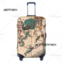Constellation Chart Print Luggage Protective Dust Covers Elastic Waterproof 18-32inch Suitcase Cover Travel Accessories