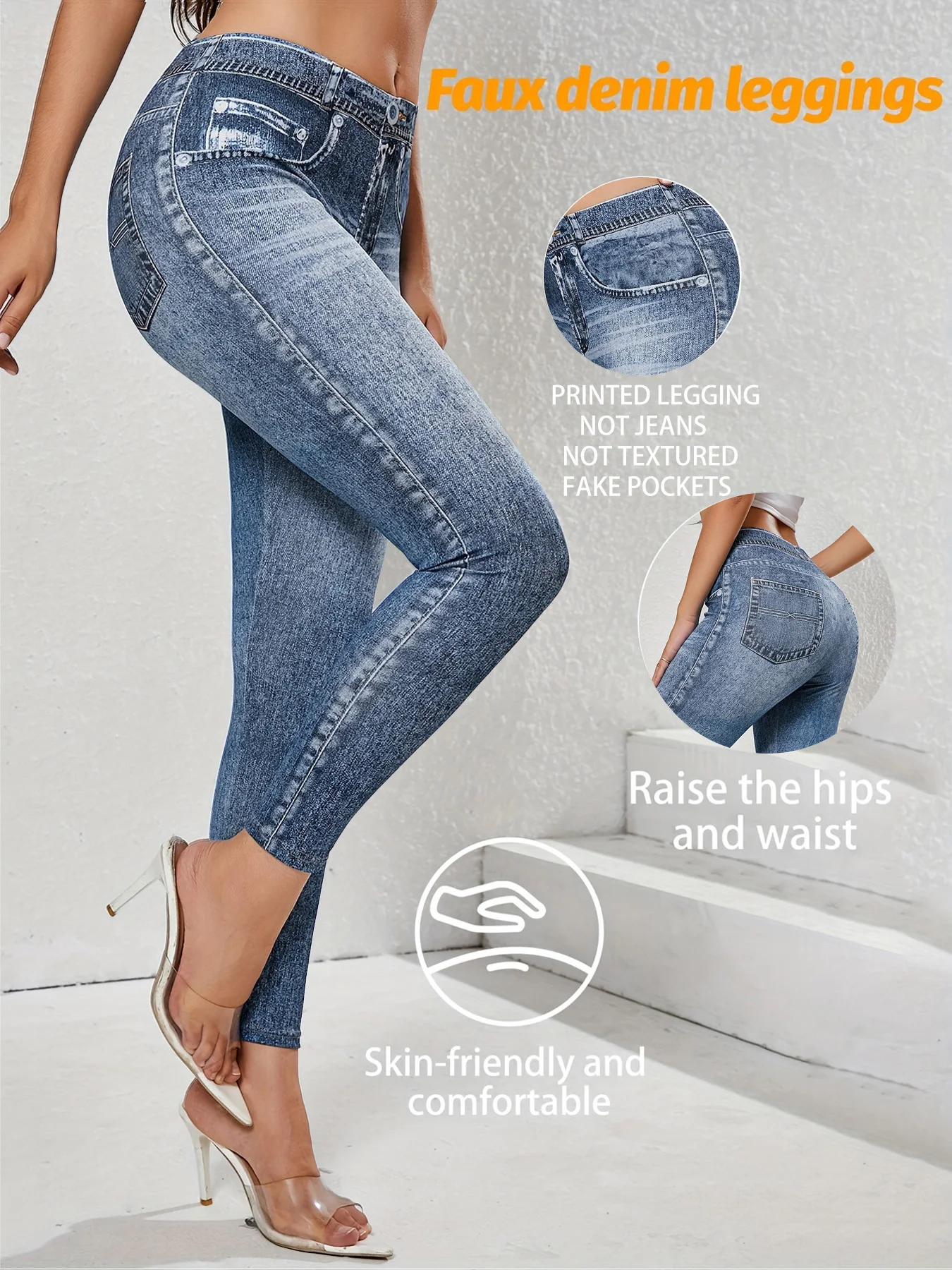 Non-denim Retro Leggings Women Sport Slim Tights Leggings Fitness High Waist Pants Clothing Workout Running Quick Dry Leggings