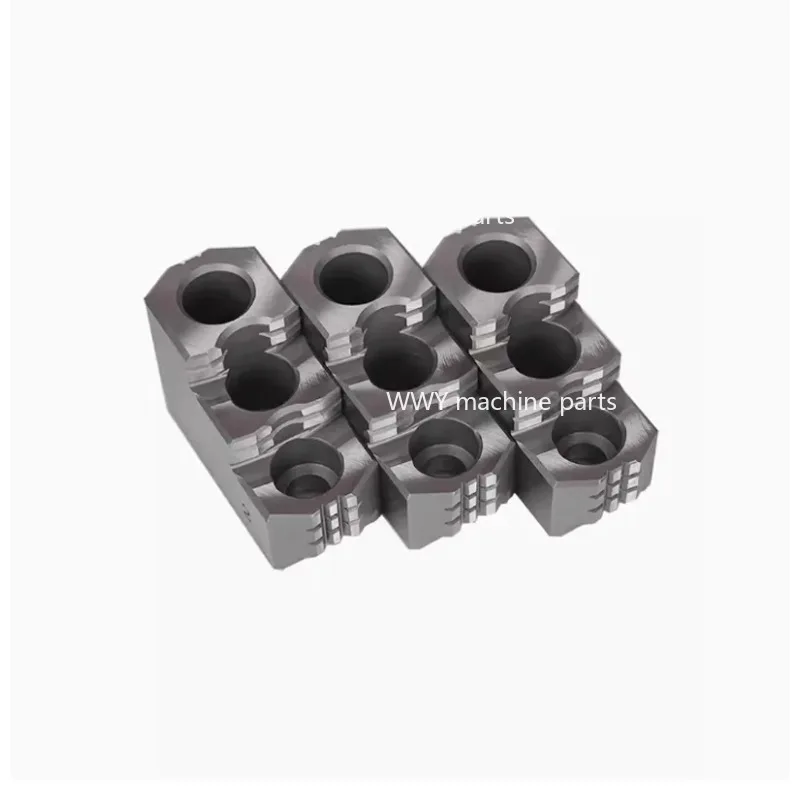 Suitable for HJ-05 HJ-06 HJ-08 Mechanical CNC Lathe Hydraulic Chuck Hard Jaw Hydraulic Chuck Hard 3-jaw