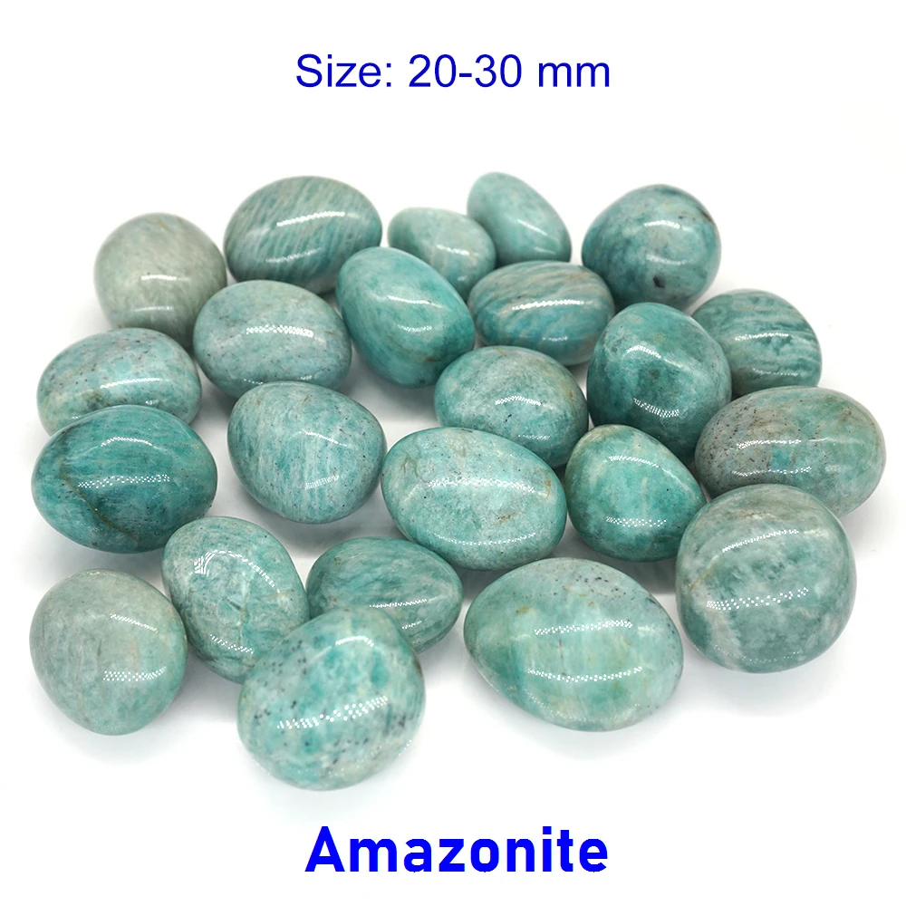 Natural Tumbled Stones Lots Wholesale Bulk Reiki Polished Oval Healing Crystals Tank Decor Gemstones Specimen Loose Collection