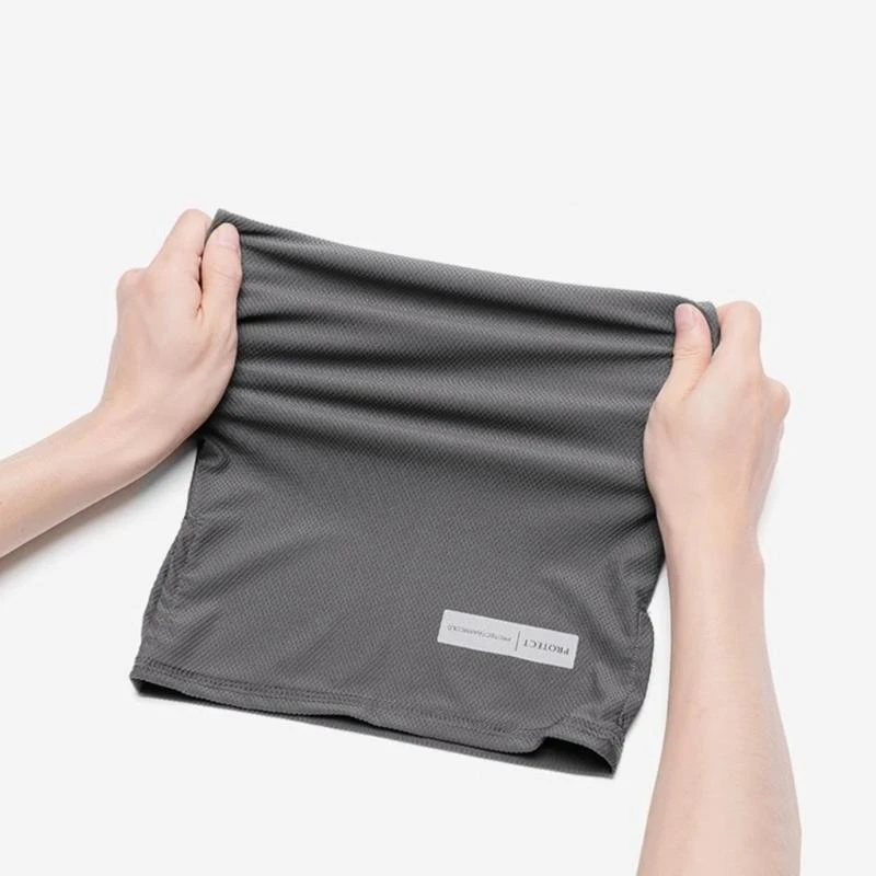 غطاء وجه خفيف الوزن وجيد التهوية للحماية من الشمس، قناع وجه رياضي خارجي