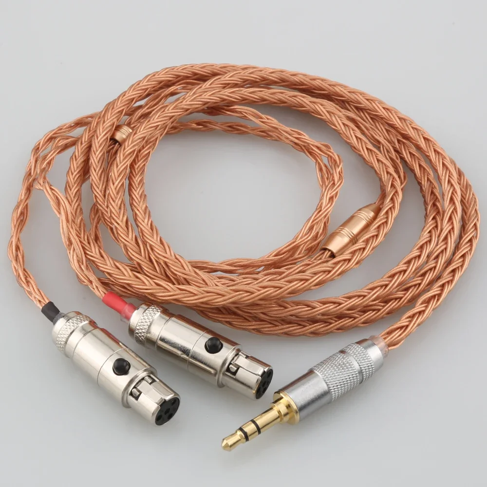 

2.5mm XLR Balanced 16 Core 99% 7N OCC headphone Upgraded Cable For Audeze LCD-3 LCD-2 LCD-X LCD-XC LCD-4z LCD-MX4 LCD-GX lcd-24