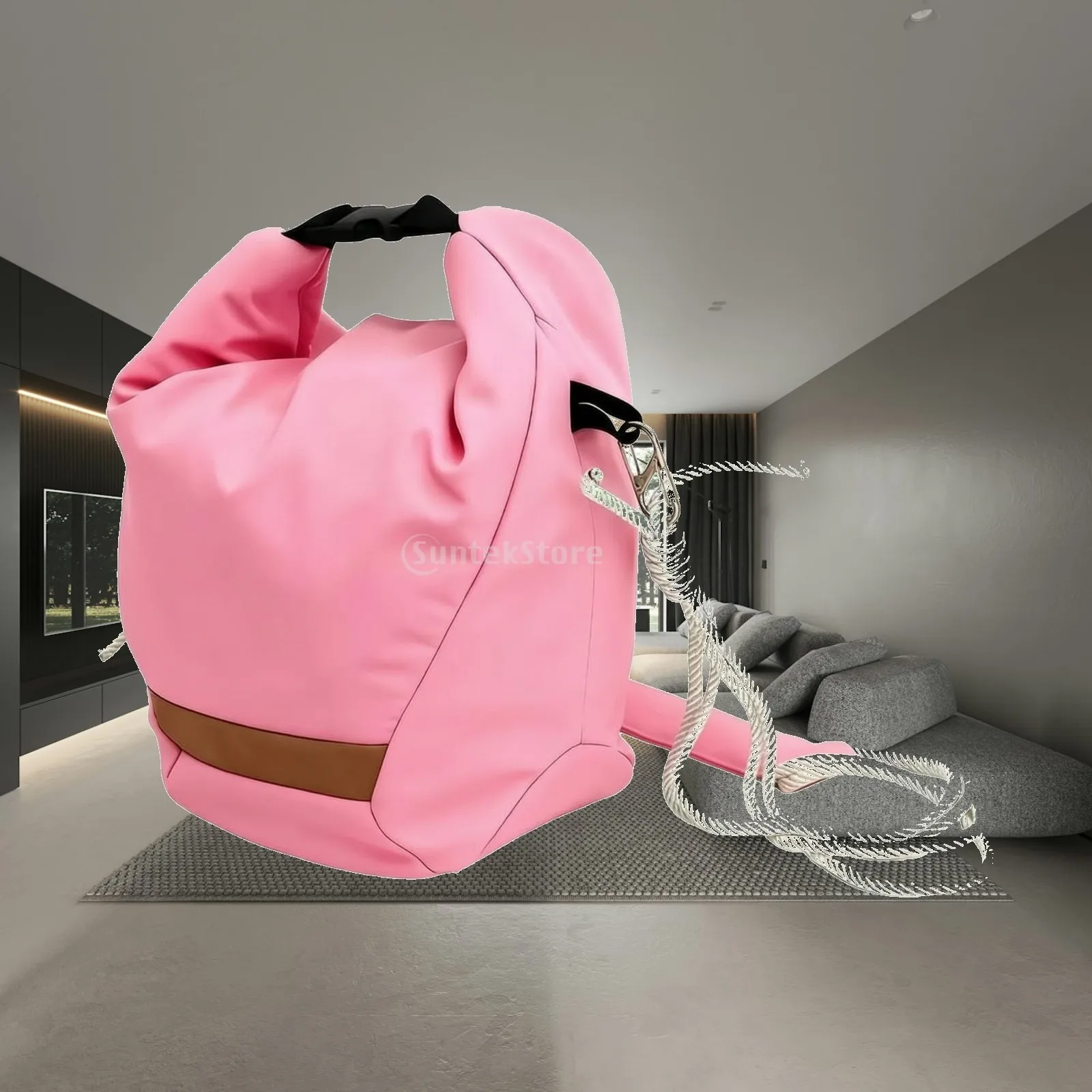Soft Pillowy Camera Sling Bag for Women Men Casual Everyday Use Nylon Polyester Shoulder Pouch with Handle
