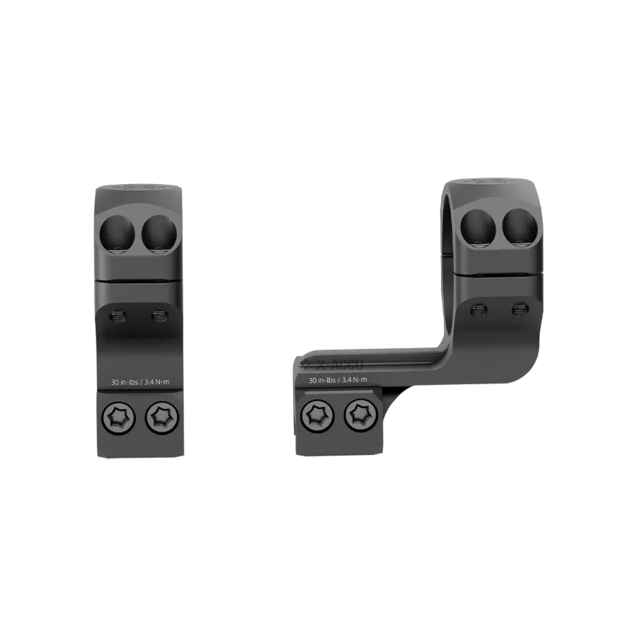 Vector Optics 30mm 1.25in Cantilever Dovetail Picatinny Weaver Rail Hunting Rifle Scope Mounts Ring Aluminum Alloy 2Pcs