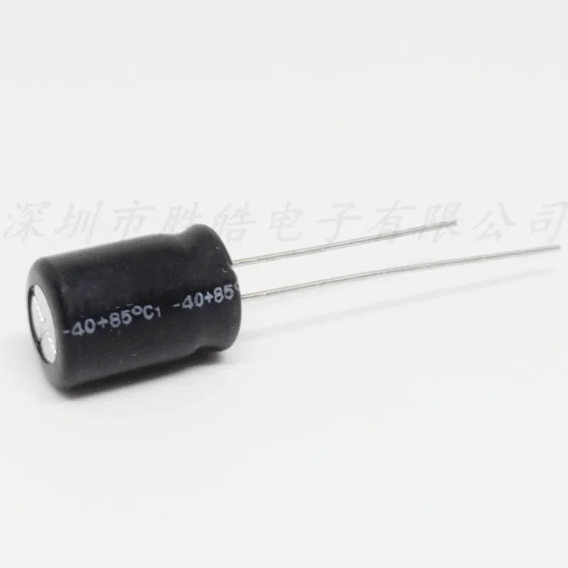 알루미늄 전해질 캐패시터, 63V100uF 시리즈, 10x12.5mm, 63V10 0uF 하이 퀄리티, 10PCs/100PCs