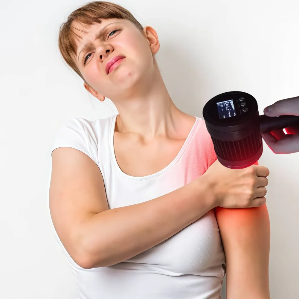 1295mW Home Use Pain Relief Machine for Human And Pets Portable Red Light Cold Laser Physiotherapy Wound Healing & Arthritis