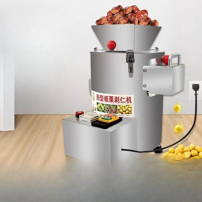 Chestnut shelling machine Commercial automatic awl chestnut shelling and peeling artifact