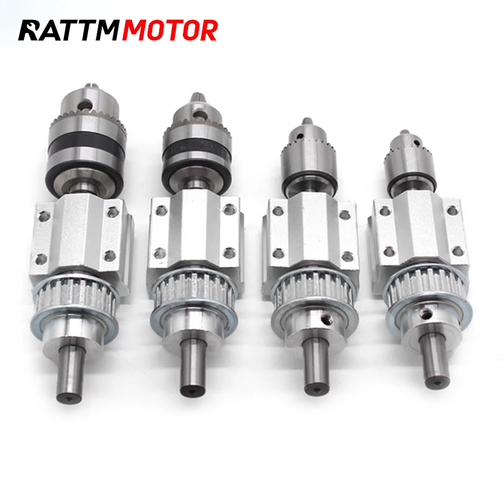 Conjunto de biela de mandril de broca, conector de mandril de broca, eixo de corte e moagem de madeira diy, acessórios de torno pequenos