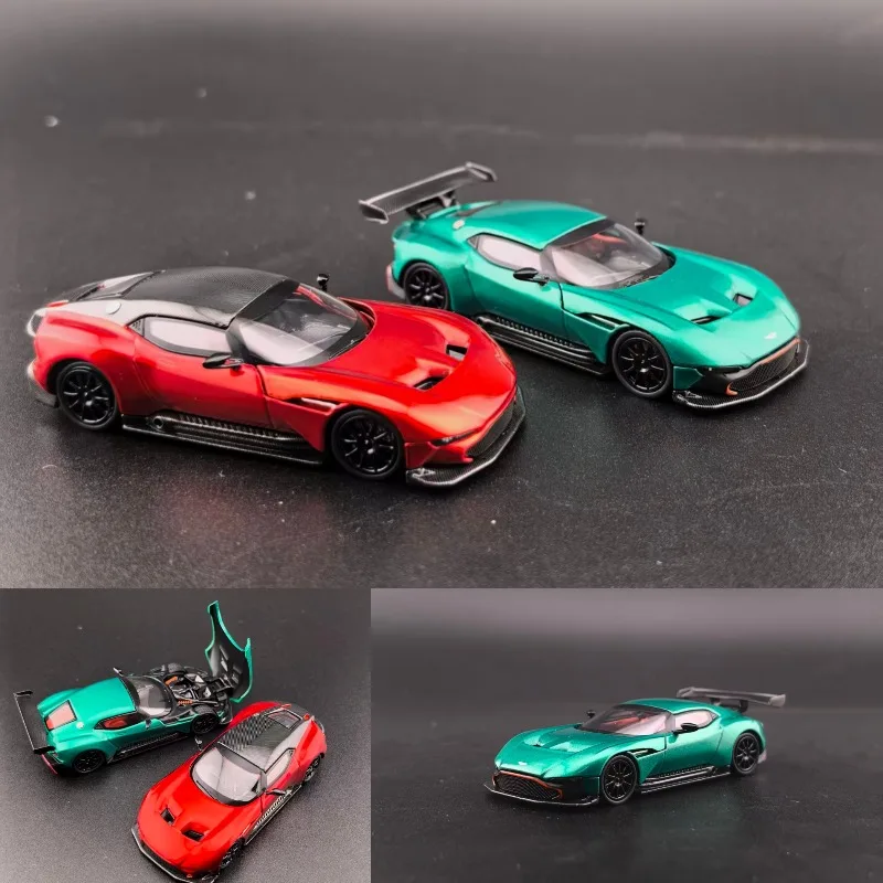 

FW 1:64 Aston Martin Vulcan die-cast simulation alloy car model, boys' festival gift toy, adult collectible decorative item.