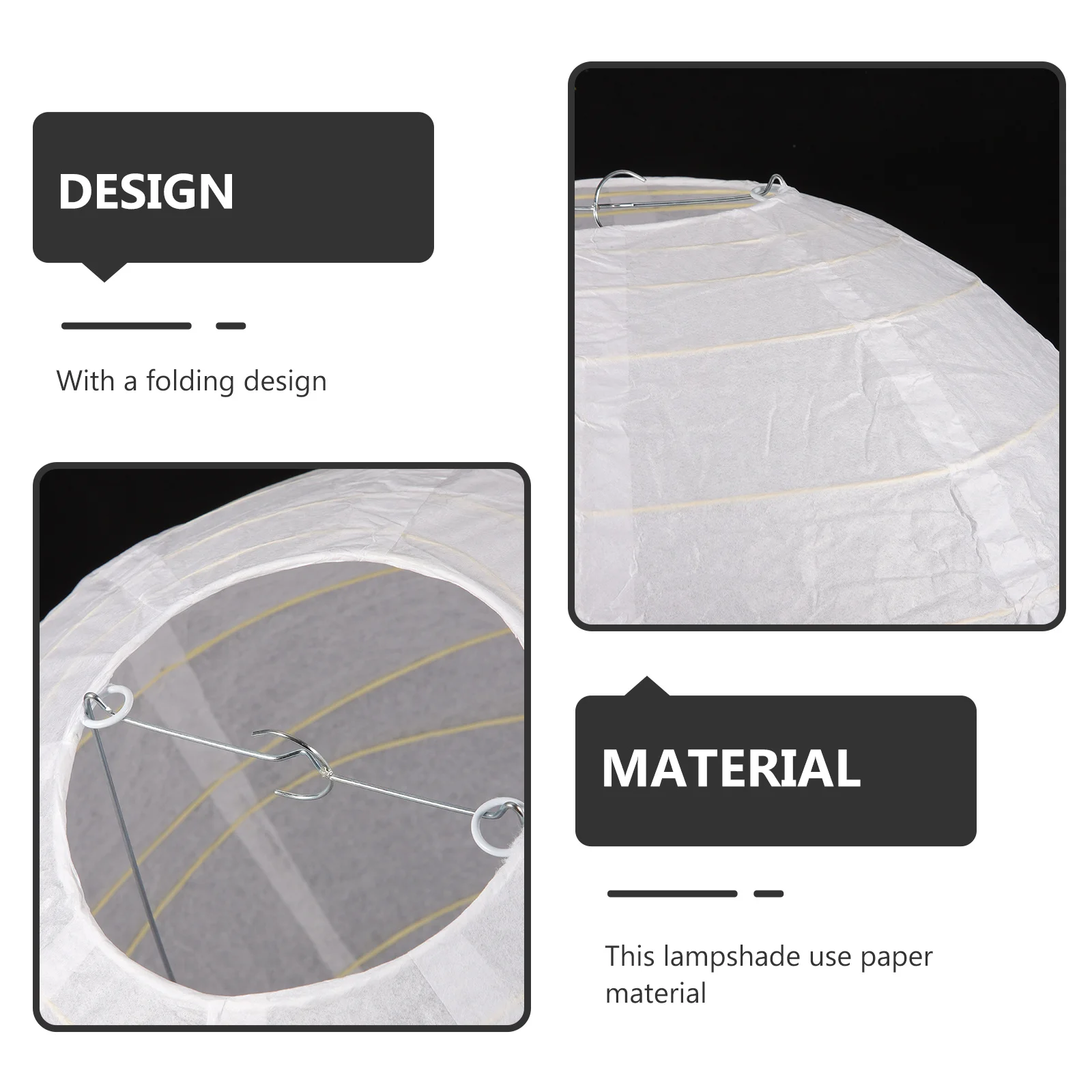 

2 шт. складные бумажные абажуры креативный абажур для потолочного светильника люстра украшение крышка лампы складной абажур