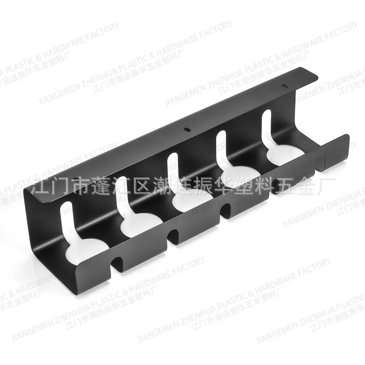 Under Desk Metal Cable Management Tray Wires Power Strips Screw Mounted Organizer Home Office Desks