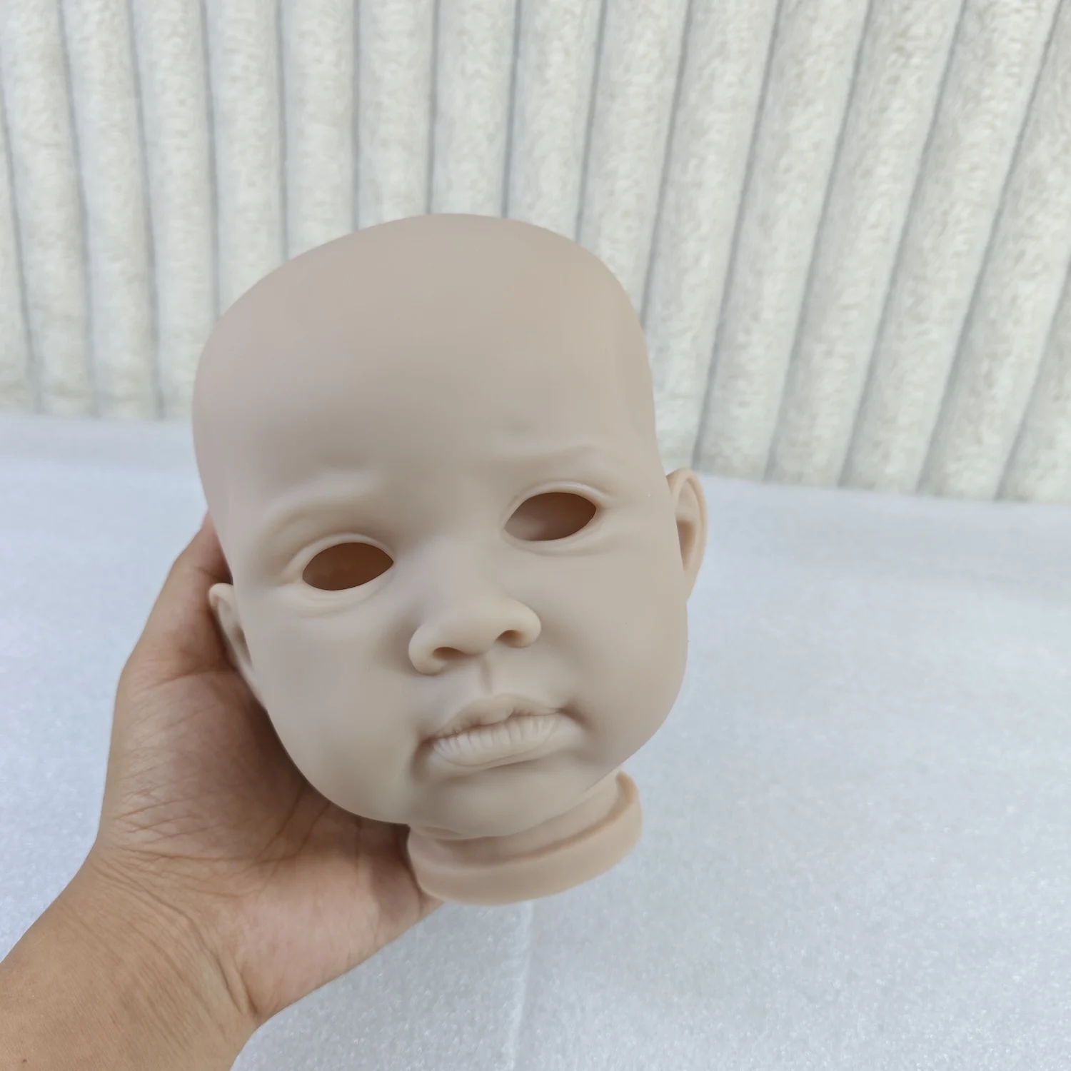 24 Inches Reborn Doll Kits Reuben New Face Realistic DIY Unfinished Unpainted Vinyl Toddler Parts Reborn Doll Mold - view 5