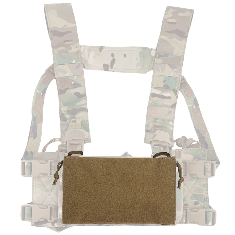 Tactical Vest Plate Carrier Chest Rig Magic Fastener Internal Pocket, Side Quick Release MK4 MKV Micro MAG Tool Storage Bag