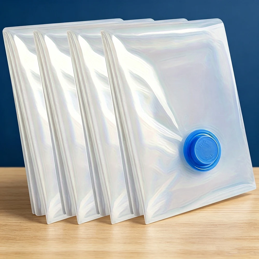 Vacuum Storage Bag Space Saver Luggage Wardrobe Organization 40x60cm 60x80cm Airtight Sealed Compression Bags For Home Travel