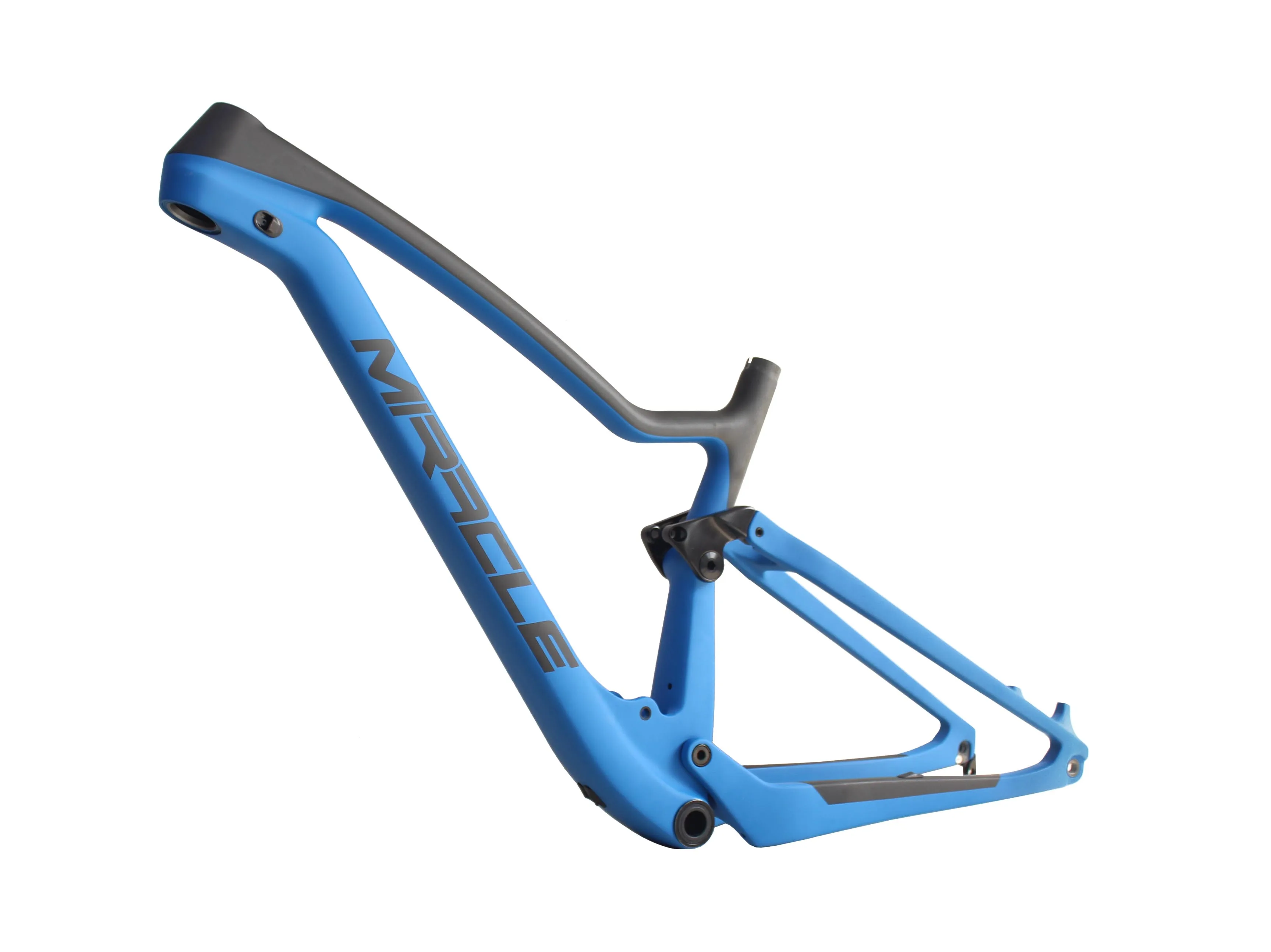 

29er MTB углеродная велосипедная Рама полная подвеска углеродная горная рама BB92 черная матовая
