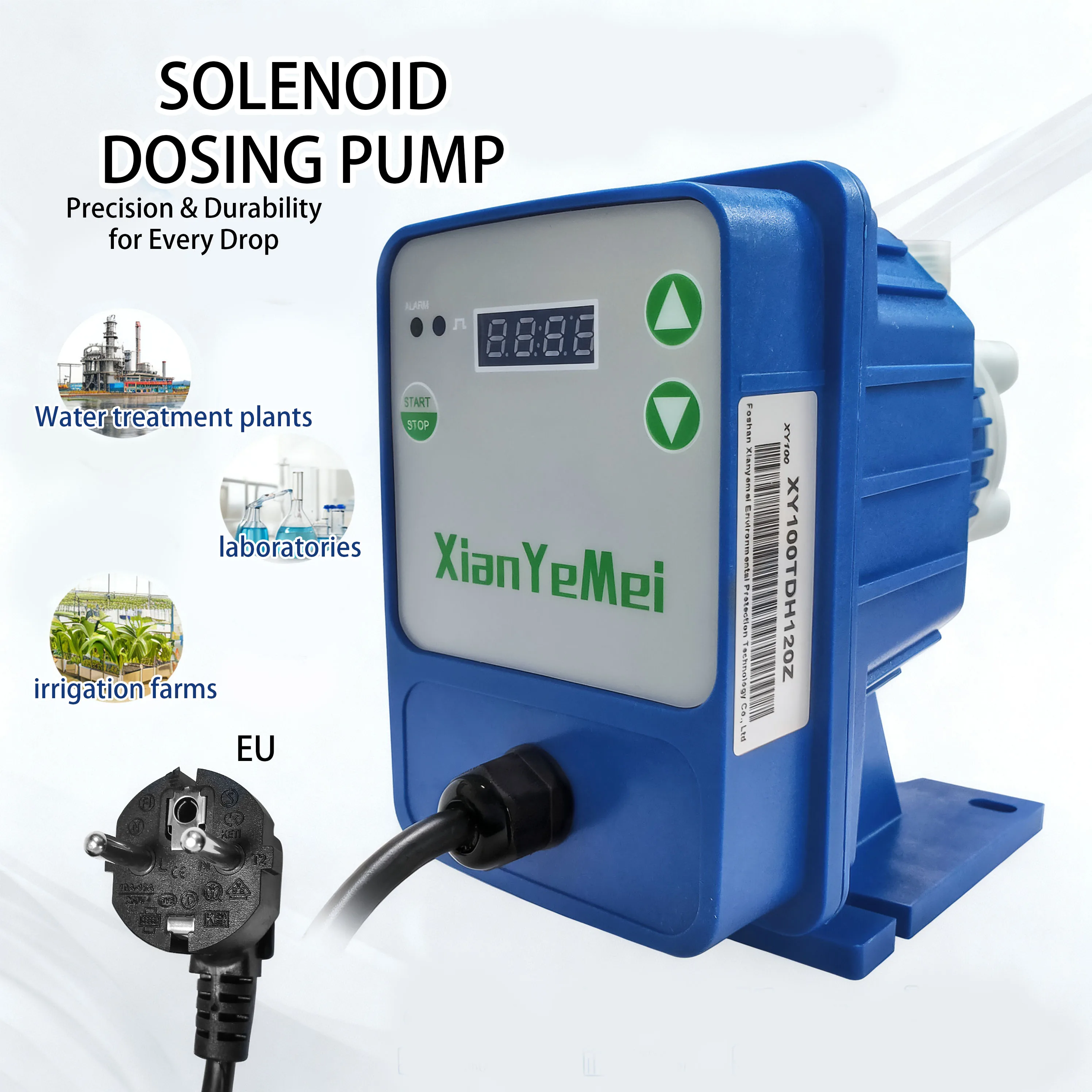 

Автоматический электромагнитный дозирующий насос жидкого мини-кислотного химического хлора (специальный дозирующий насос для очистки воды)