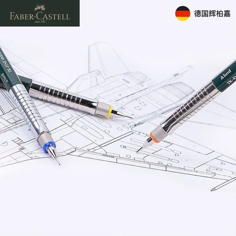 Ołówki automatyczne Faber - Castell TK - Fine Vario 0,35 - 1,0 mm, specjalnie zaprojektowane dla artystów, projektantów i kreśliwców