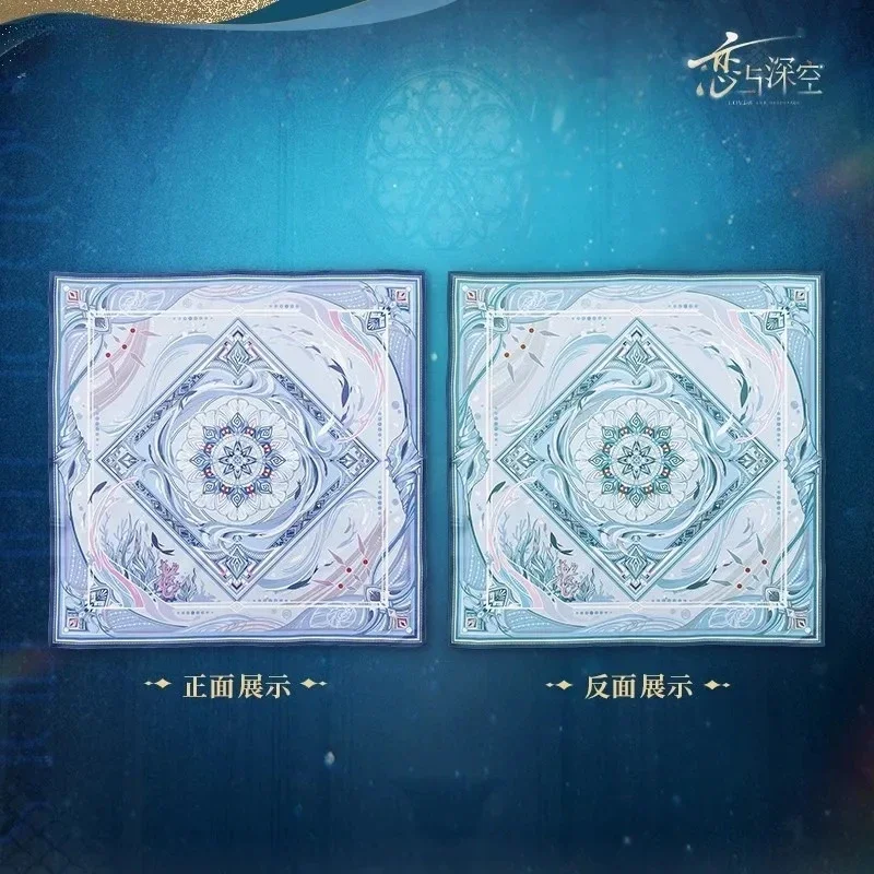 Official Love and Deepspace When Tides Echo Rafayel God of Tides Silk Scarf Hair Band Acrylic Stand Badge Anime Cosplay Gift