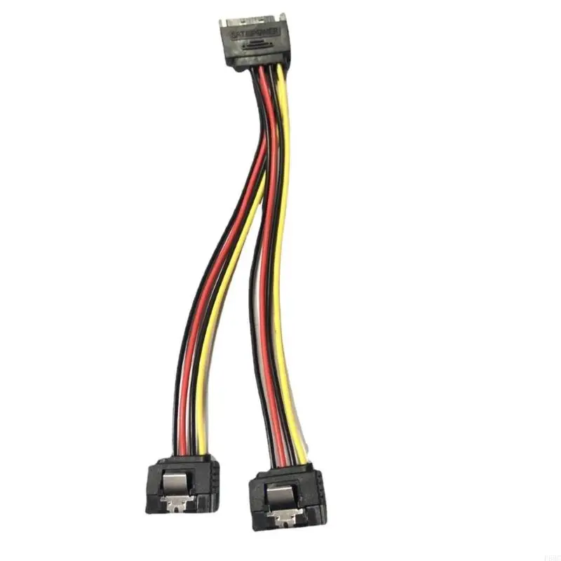 F68C Server Computer Hard 15PIN 1 Мужчина до 2 женских разветвленных кабелей удлинителя 18Awg