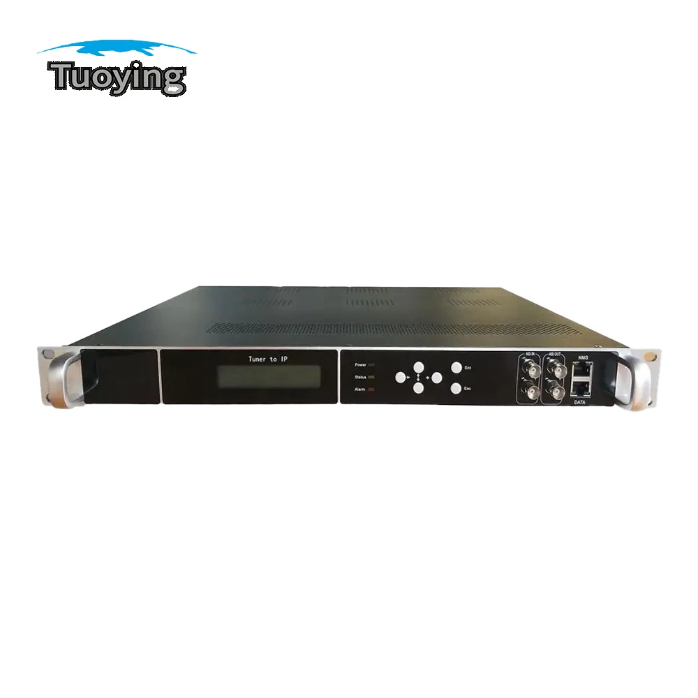 16 Channel Tuner to IP Gateway Tuner to ASI DVB-S2 DVB-C DVB-T DVB-T2 ATSC ISDBT Digital RF receiver for digital TV transmission