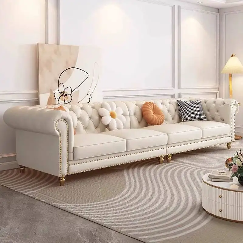 

Leather White Living Room Sofas Beanbag Italian Curved Cheap Sofa Living Room Lounges Modern Divano Soggiorno Furniture For Home