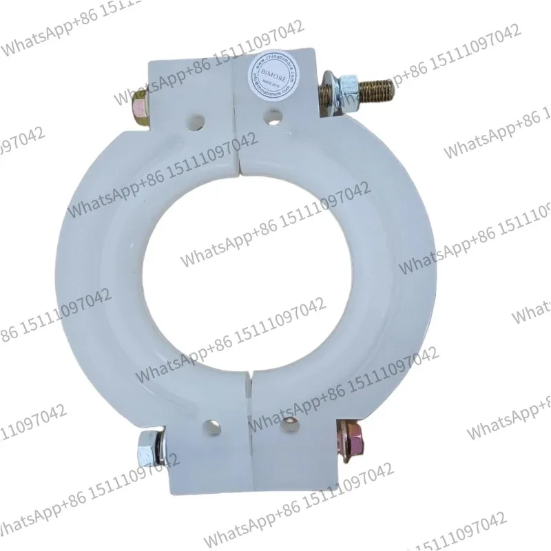 KM840173G01 Elevator Guide Wheel Compensation Chain Guide Device White Nylon Anti Shaking Ring L 200mm OD 170mm W 25mm