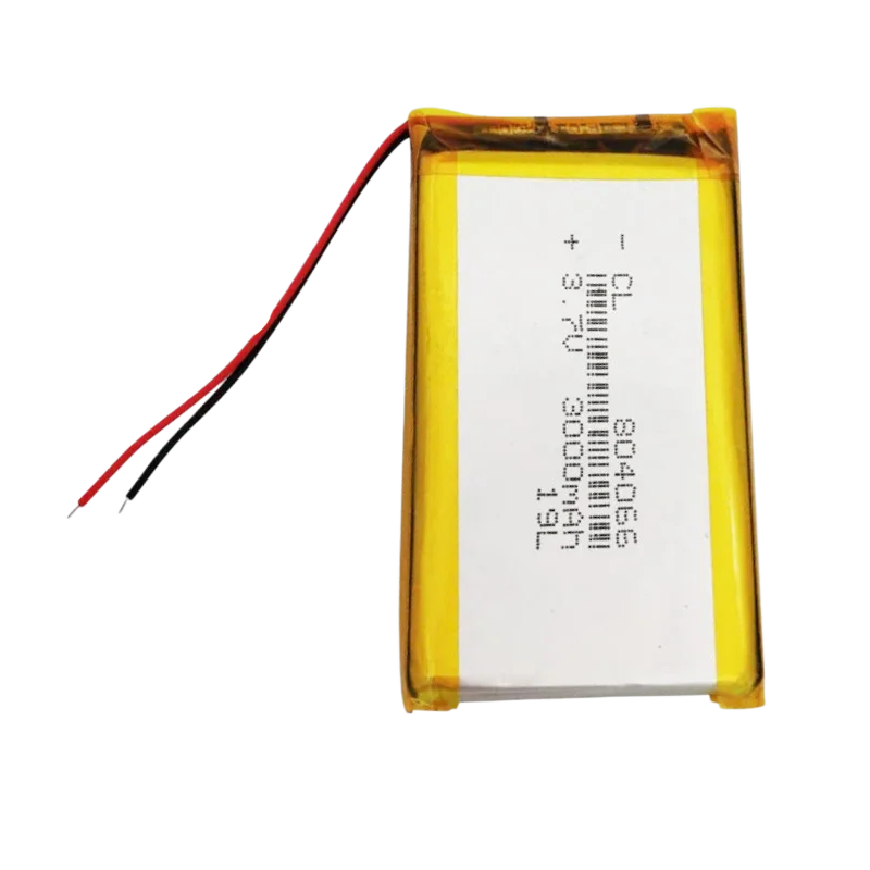 6pcs 3000mAh 804066 3.7V Battery for Air Conditioned Clothes Smart Wear Early Education Video Player Battery