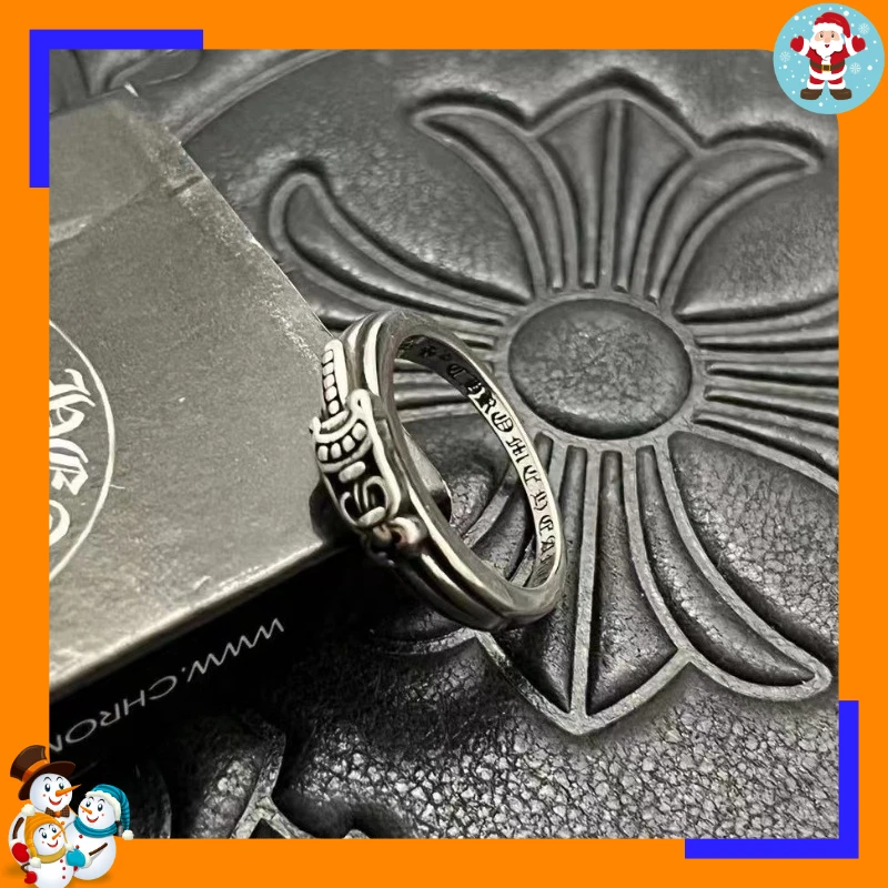 Chaoxuan Retro Sword Eternal Ring Male and Female Couples Pair Ring Hip-hop Style Punk Index Finger Tail