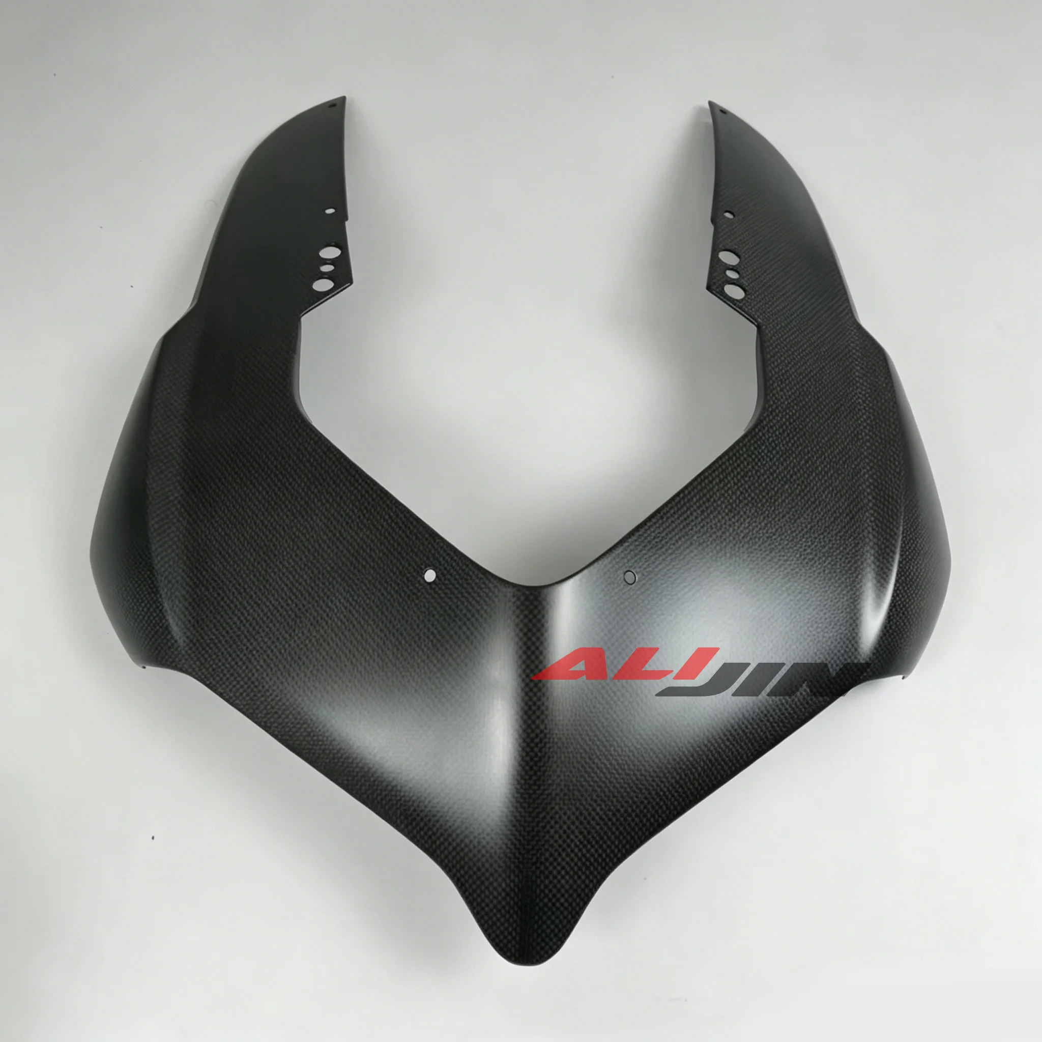 

Motorcycle Real Dry Carbon Fiber For Ducati Panigale V4 V4S V4R 2017-2019 V2 2020-2023 Front Nose Cover Headlight Fairing Panel