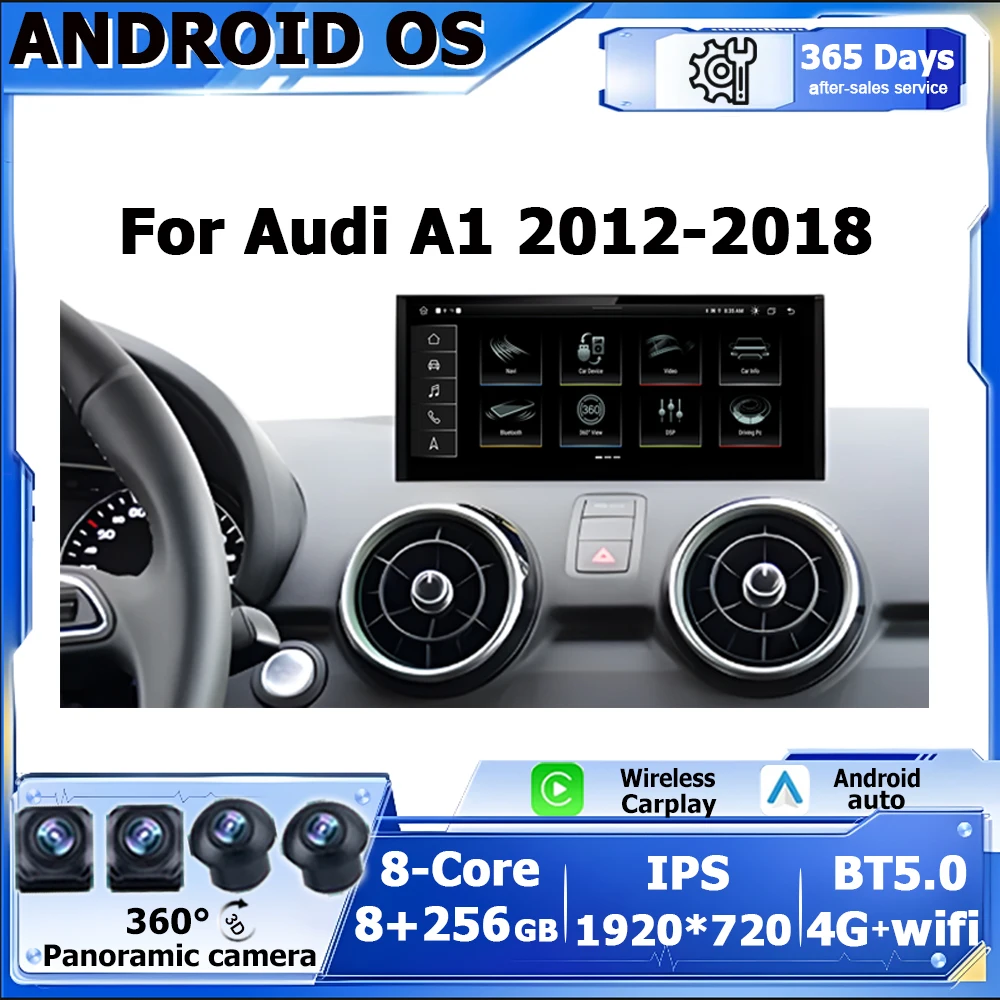 GPS Navigation Android Auto Wireless Carplay 10.25