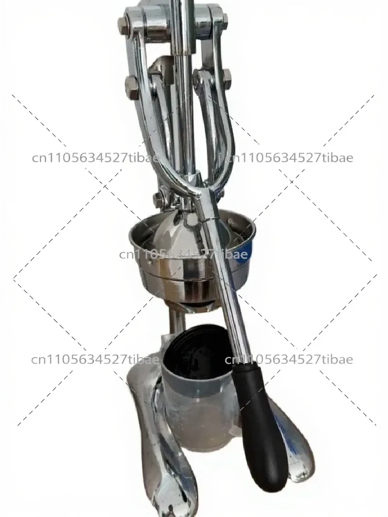Stainless Steel Manual Juicer, Commercial Three-Dimensional Orange Hand Juicer for Street Vending and Fresh Juice