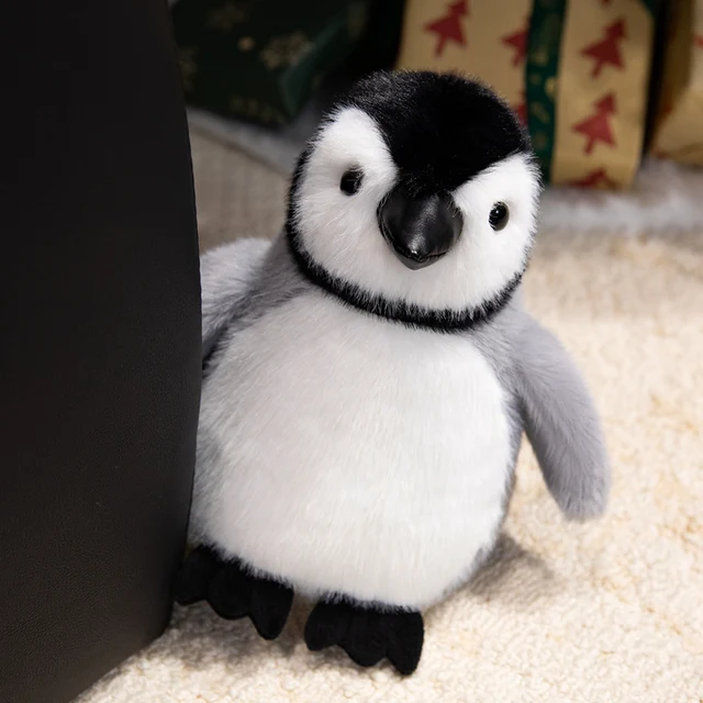 Cute Chubby Soft Fat Penguin Plush Pillow Stuffed Toy Long Hair Fur Doll Home Decoration Birthday Gift Stuffy Plushies 6 Cute Chubby Soft Fat Penguin Plush Pillow Stuffed Toy Long Hair Fur Doll Home Decoration Birthday Gift Stuffy Plushies 6