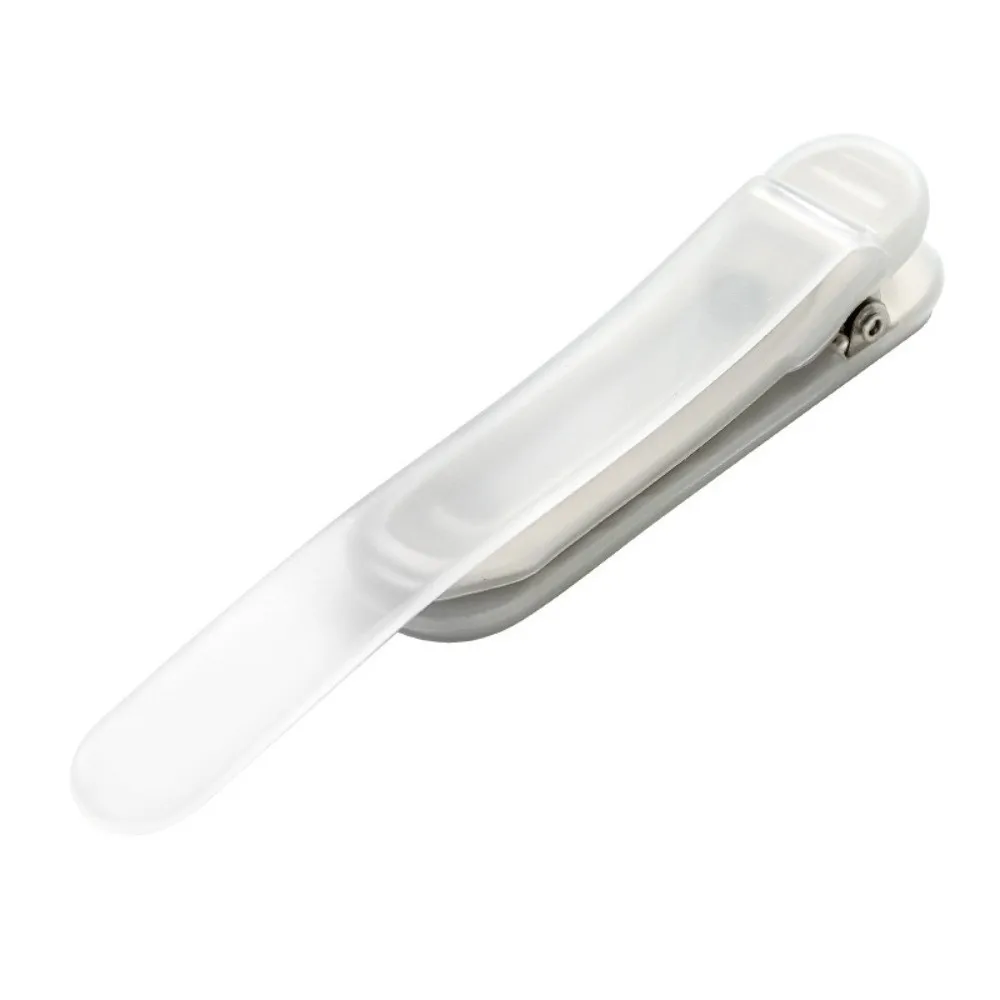 Transparent Automatic Bookmark Clip Portable Reusable Reading Marker Soft Touch Flexible Clip Silicone Book Clip Book Reading