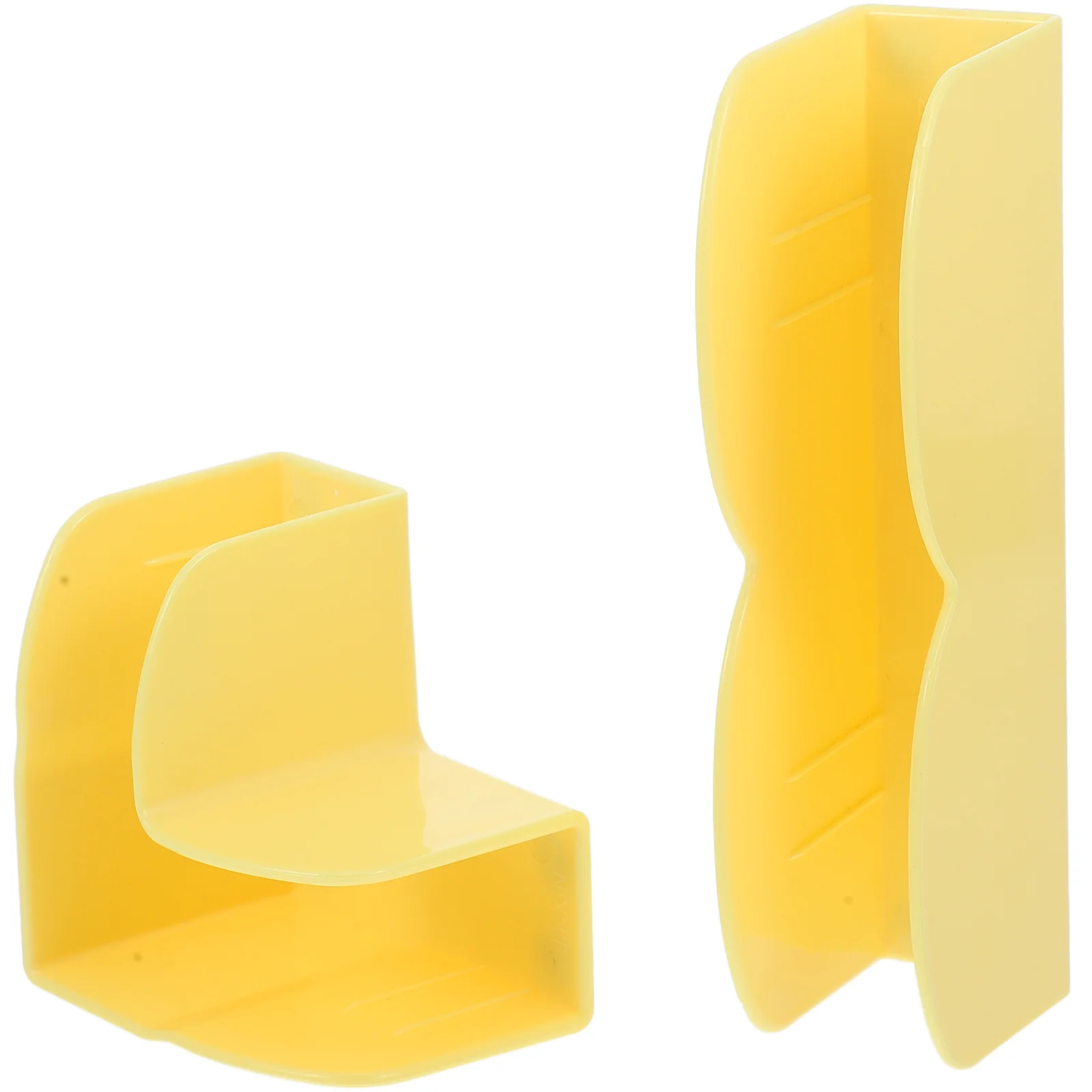 Stabilizzatore per box antiscivolo da 2 pezzi Supporto in plastica durevole Installazione semplice Accessori base per fissatore robusto e di lunga durata