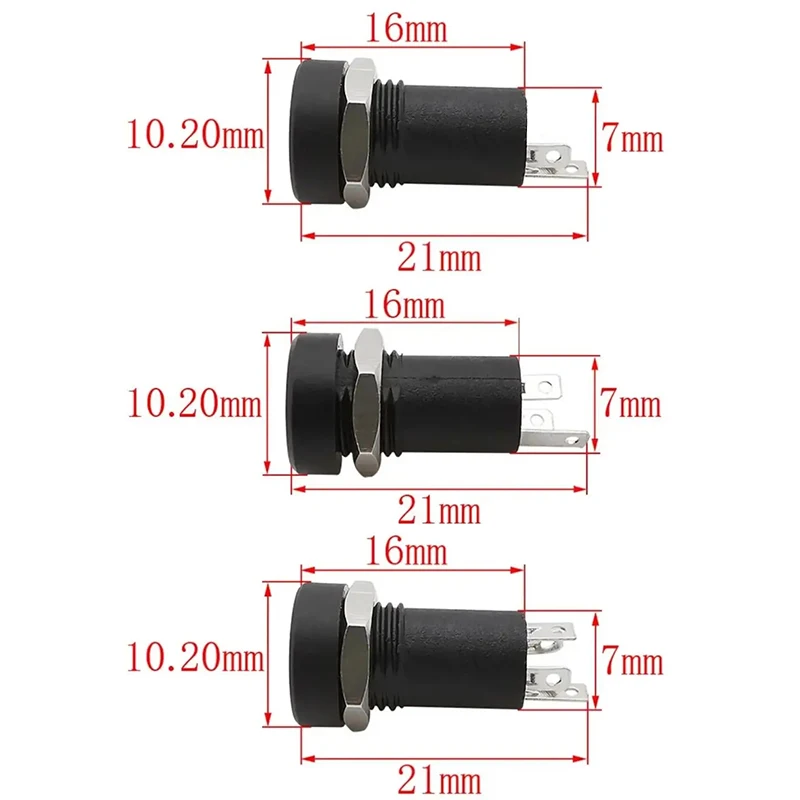 2/3/4 Pin 3.5mm Audio Jack Socket 3/4 Pole Stereo Solder Panel 3.5 Mm Headphone Female Socket Connector With Nut For PJ392A