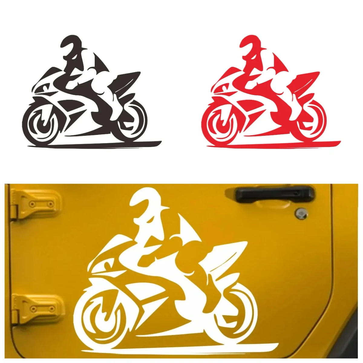 

Multi-Vehicle Scratch Cover Stickers - Waterproof Vinyl Car Decals for Exterior - Durable Motorcycle/Car/Bike Decor