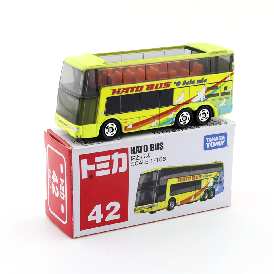 TAKARA TOMY Tomica Mini Alloy Bus Double Decker Toei Easy Bear
