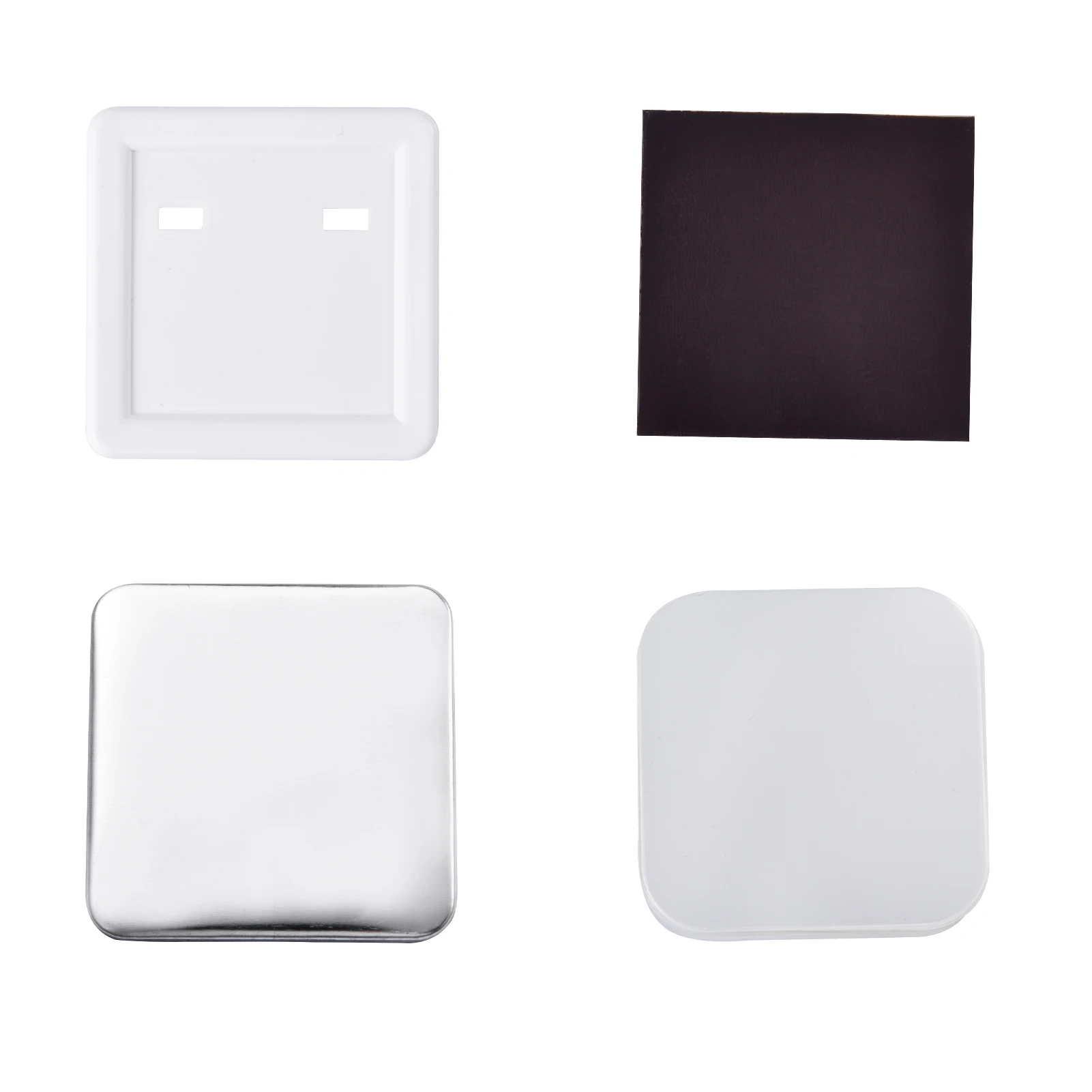 

Magnet Maker Supplies, 2x2-inch Square Fridge Magnet Maker Button and Badge Maker Paper Cutter, Supplies,Consumables 200pcs