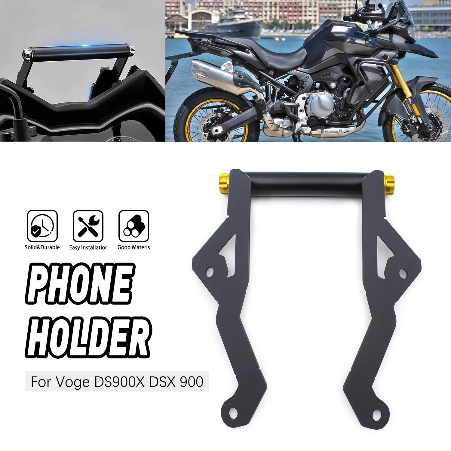 

For Voge DS900X DSX 900 DSX Motorcycle Accessories Mobile Phone Bracket Support GPS Navigation Board Bracket