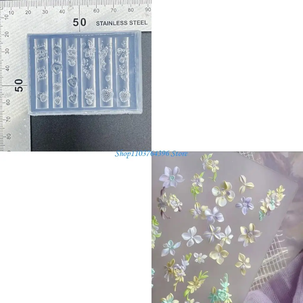 

Delicate 3D Decorative Mold Silicone Texture for Various Types