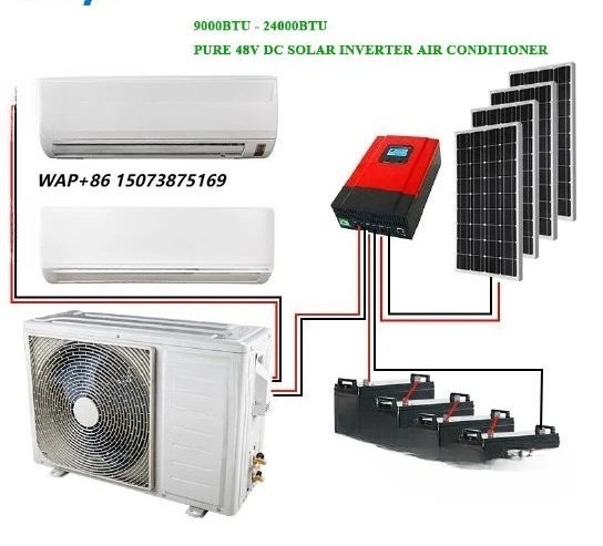 New Products 48V DC air Conditioner 12000btu Solar air Conditioner 1.5HP 1 Ton air Cooler for 14-21m2 Room Use