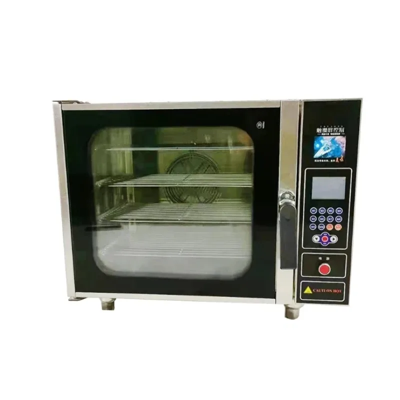 

【2026】Commercial Electric Balanced Oven Large Capacity Steam Oven Gas fired Hot Air Circulating Oven for Baking Pizzas and Eg