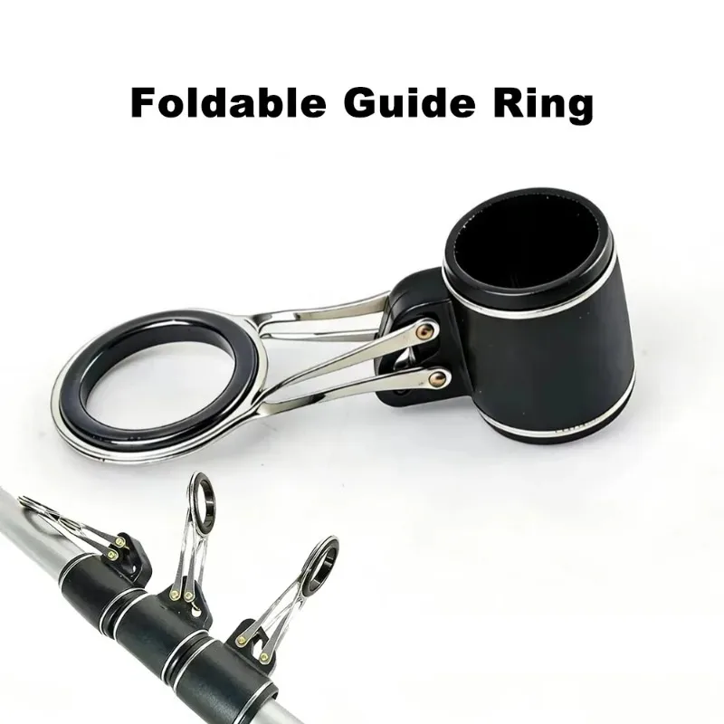 1PCS Stainless Steel Fishing Guide Set 16.2mm Tube & 23.2mm Ceramic Rings for Rod Repair Long Cast Saltwater DIY Kit view 3
