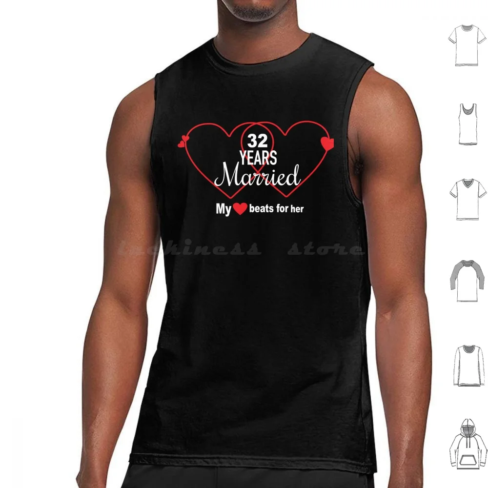 My Heart For Her Tank Tops Print Cotton Hers Shes Love Her Love