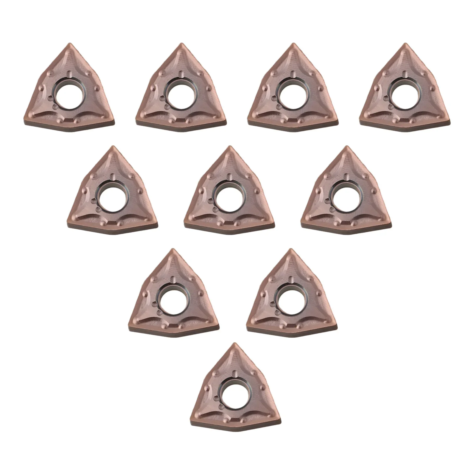 

WNMG080404MA 10pcs Carbide Inserts CNC Lathe Turning Blades with Quick Replacement Feature for Enhanced Productivity