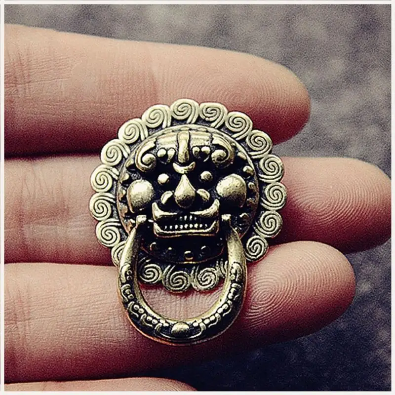 Retro Brass Clasp -hardware voor lederen producten Kostuumdecoraties