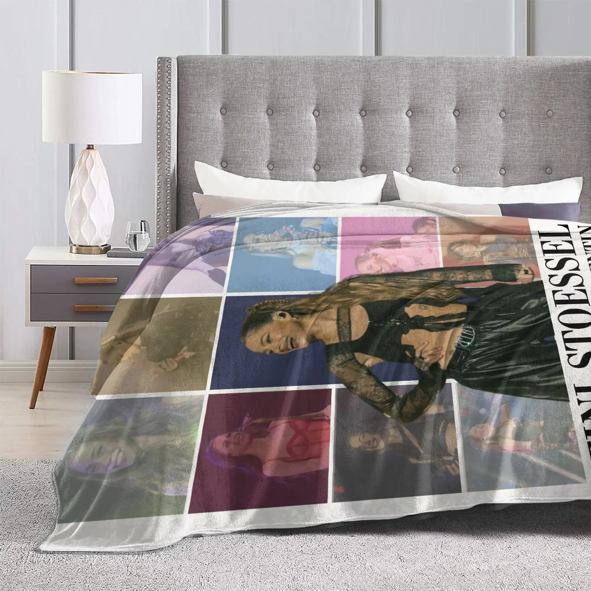 المغني تيني ستوسيل فوديرا ألبوم 2025 بطانية ناعمة دافئة مكتب أفخم رمي بطانية ديكور المنزل الفانيلا المفرش أريكة غطاء سرير #3